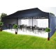 GAZEBO TENDA Pieghevole 6x3 BIANCO Pvc - COMPLETA LATERALI E BORSONE